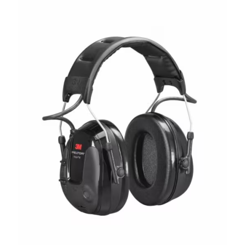 3M&acirc;&cent; PELTOR&acirc;&cent; ProTac III Slim Headset - 26 dB - Black - Headband