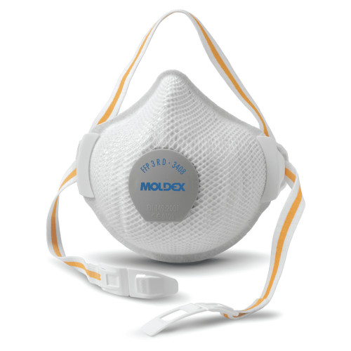 Moldex 3408 FFP3VRD - Box of 5 Re-Useable