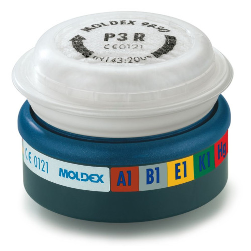 Moldex 9730 ABEK1HgP3RD Filter - Box of 3 Pairs