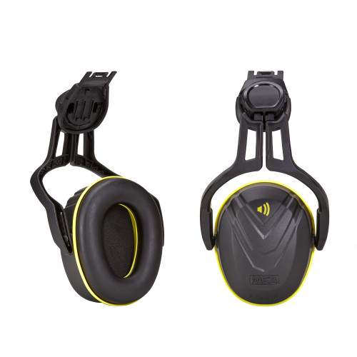 MSA 10190357 V-Gard Helmet Mounted Ear Defender - SNR Medium 32dB