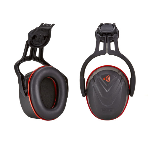 MSA 10190358 V-Gard Helmet Mounted Ear Defender - SNR High 36dB
