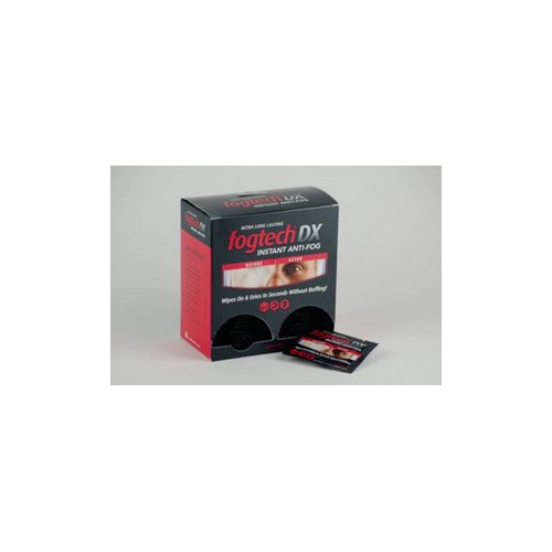 Fogtech DX Wipes, Anti-Fog Treatment for Optics - Box of 100