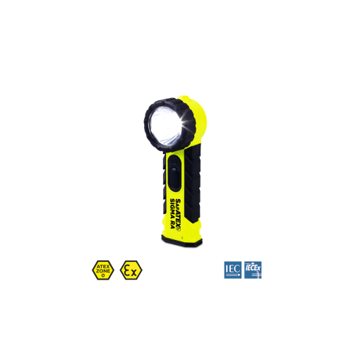 Sigma RA - AA Battery-Powered, Right-Angled ATEX Certified Torch