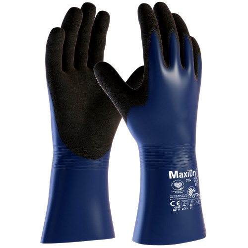 Maxi Dry Gloves, Light Chemical Resistance - Size 10