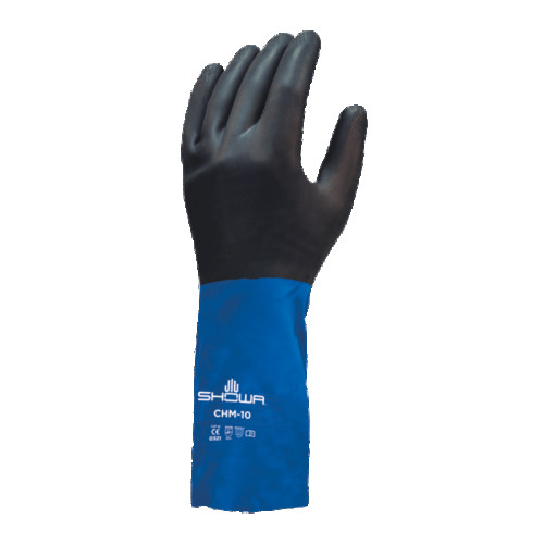Showa CHM Latex/Neoprene Coating with an ebossed grip