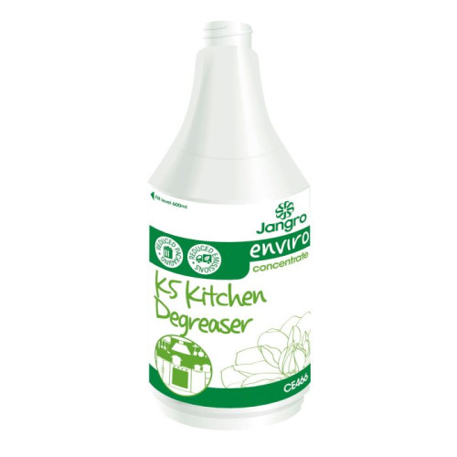 Jangro Enviro K4 Kitchen Degreaser - 750ml Empty Bottle