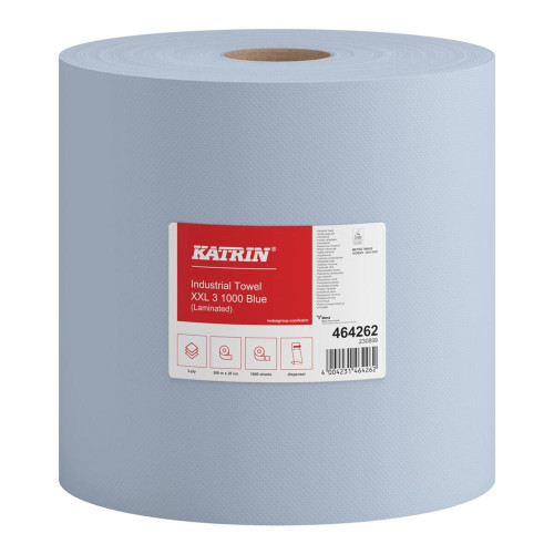 Katrin Industrial Wipes Roll XXL 1000 Laminated Sheets