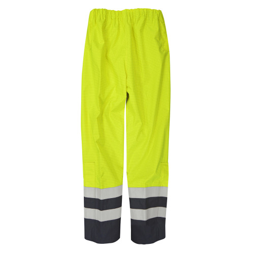 Colima Hydra Matrix Two Tone Over Trouser - Yellow/Navy - Size Medium