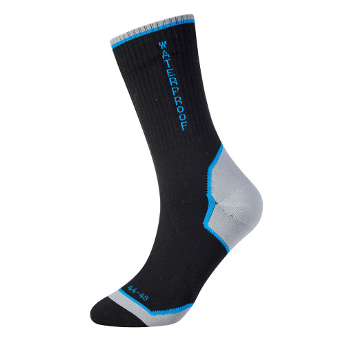 Portwest SK23 Performance Waterproof Socks - Black - 39-43 (6-9)
