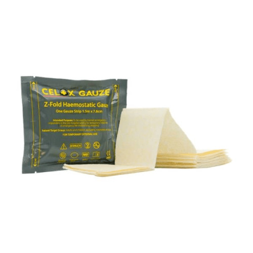 Celox Gauze Z-Fold Haemostatic