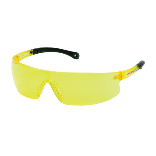 Pyramex ES20 Provoq Black Frame Safety Glasses - Amber