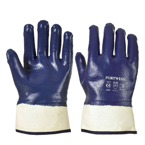 Portwest A302 Fully Dipped Nitrile Glove (Sizes Large - X Large)