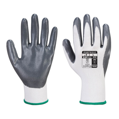 Portwest A310 Flexo Grip Nitrile Glove (Sizes 7 - 11)