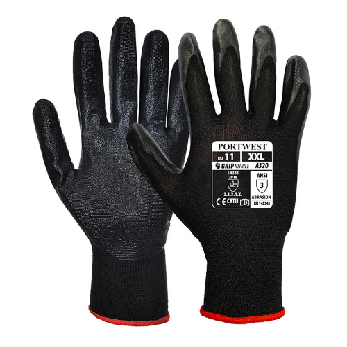 Portwest A320 Dexti-Grip Glove (Sizes 8 - 11)