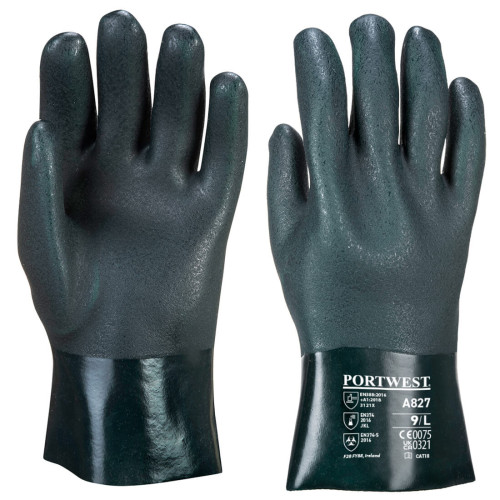 A827 Double Dipped PVC Gauntlet 27cm