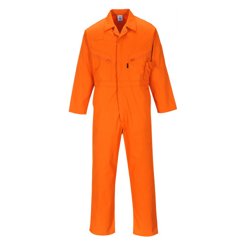 C813 Liverpool Zip Coverall (Sizes Small - XXX Large)