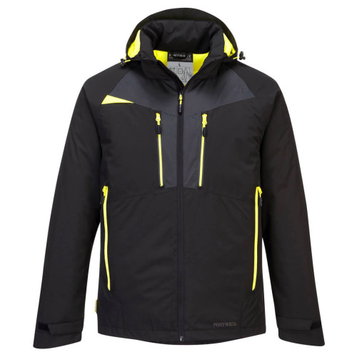 Portwest DX460 DX4 Winter Jacket - Black - Size Medium