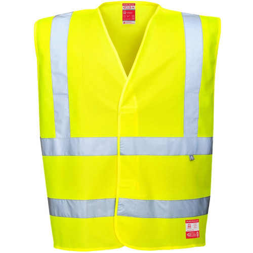 FR71 Hi-Vis Anti Static Vest - Flame Resistant