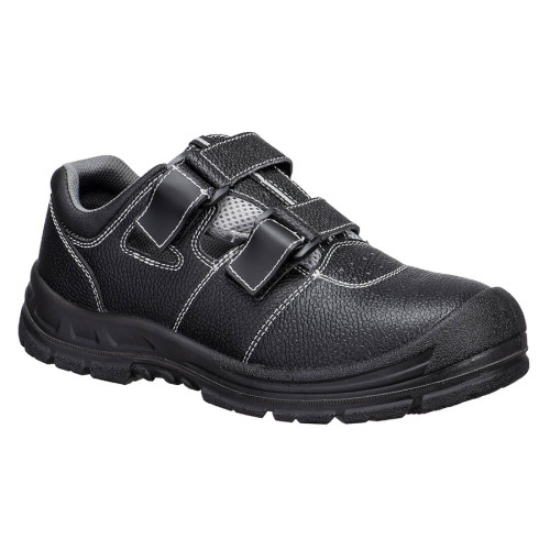 FS70 Sandal S1P SR FO - Black/Grey - Size 5