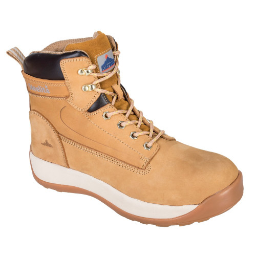 Portwest FW32 Steelite Constructo Nubuck Boot - Honey - Size 8