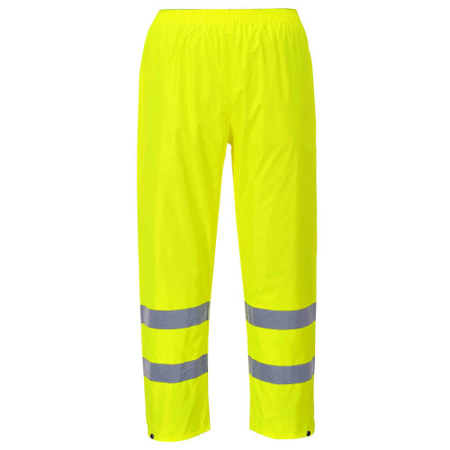 H441 Hi-Vis Rain Trousers - Yellow - Size Large