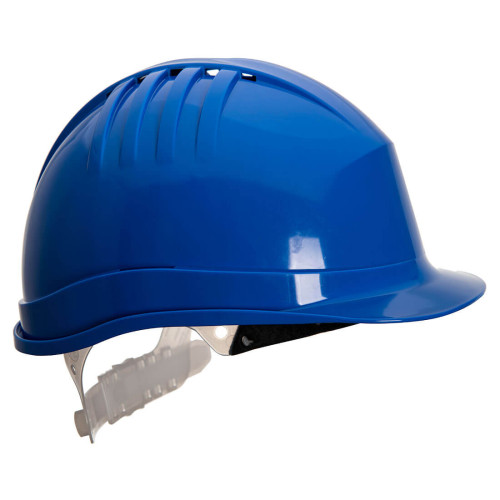 PS60 Expertline Safety Helmet (Slip Ratchet) - Royal Blue
