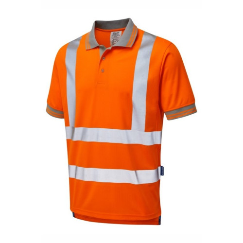 PULSAR&Acirc;&reg; PROTECT 716 Short Sleeve Polo Shirt - Orange - Size Medium