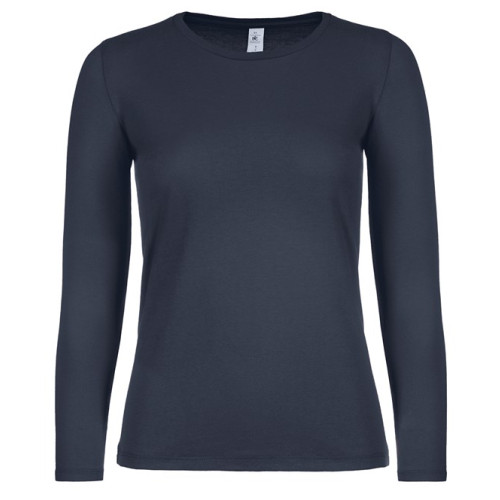 B211F Ladies Long Sleeve T-Shirt (Sizes X Small - XX Large) c/w NPTC Digital Services Logo