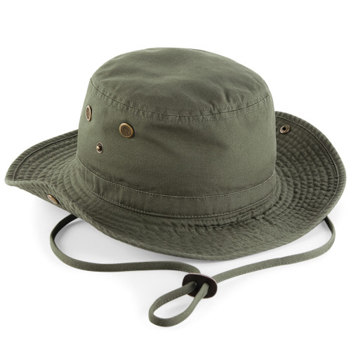 Beechfield BC789 Outback Hat - Olive Green