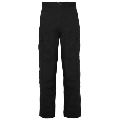 RX600 Pro Workwear Cargo Trousers - Black - Tall Leg - Size XX Large