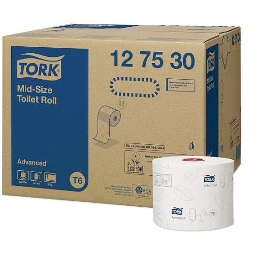 AA050 Compact Auto Shift 2-Ply Toilet Roll