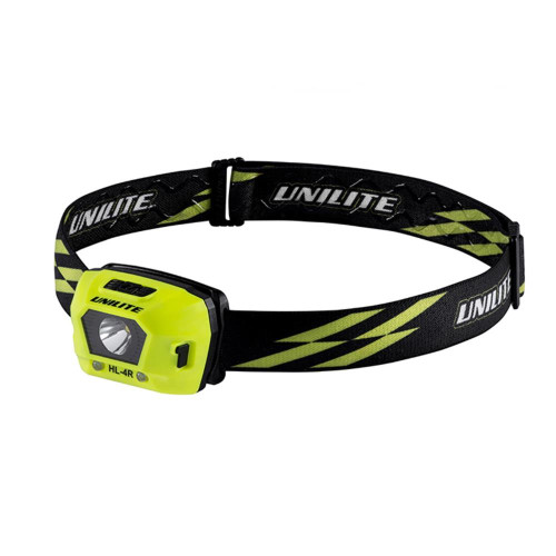 Unilite HL-4R USB Helmet Headtorch