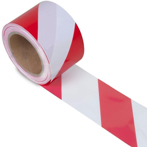 Barrier Tape - Red / White