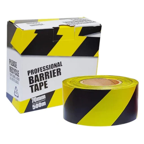 Barrier Tape - Yellow/Black