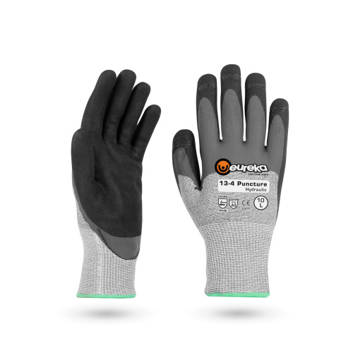 13-4 Puncture Hydraulic Gloves (Sizes 7 - 12)