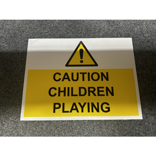 Caution Children Playing - 600mm x 450mm