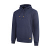 JCB Workwear Unisex Embossed Hoodie - Navy - Size Small
