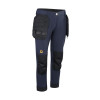 JCB Workwear Ladies Stretch Holster Pocket Trouser - Navy - Size 8, Regular