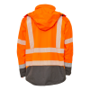 Elka Visible Xtreme Stretch Jacket - Orange / Navy - Size Small