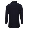 FR10 Flame Resistant Anti-Static Long Sleeve Polo Shirt - Navy - Size Large