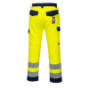 MV46 Hi-Vis Modaflame Trousers - Yellow/Navy - Size Small