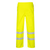 S487 Hi-Vis Breathable Rain Trousers - High Visibility Yellow - Size Large