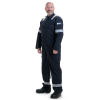 Roots 45095 FR/AS Arcbuster Lightweight 240 Cargo Coverall - Navy - Size 36", Regular