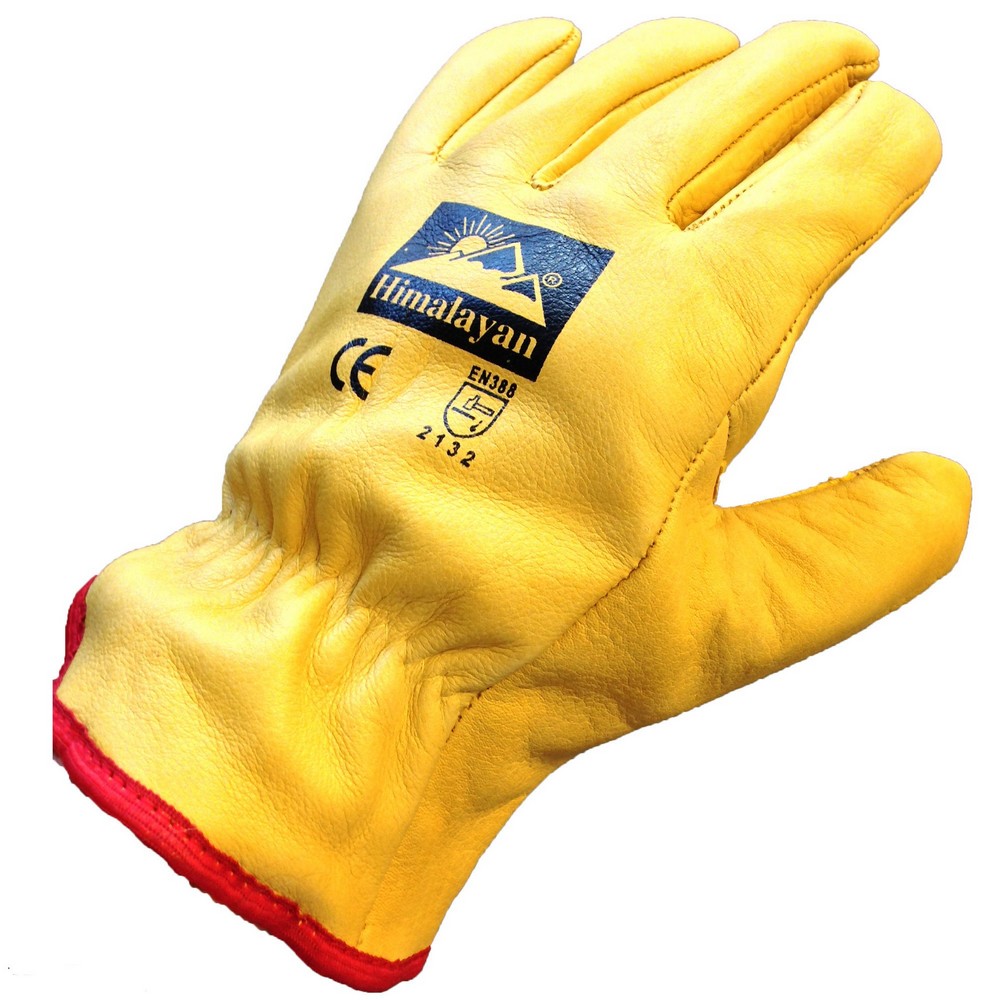 Luxury Pro Series Gold Genuine American White Tail Deerskin Gloves (X