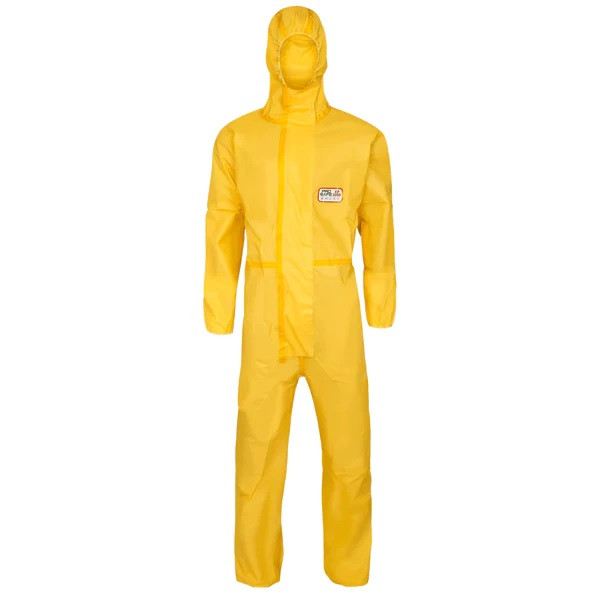 Simons Ppe Simon Safety - ProSafe XP3000 Chemical Protective Suit - Yellow - Size ...